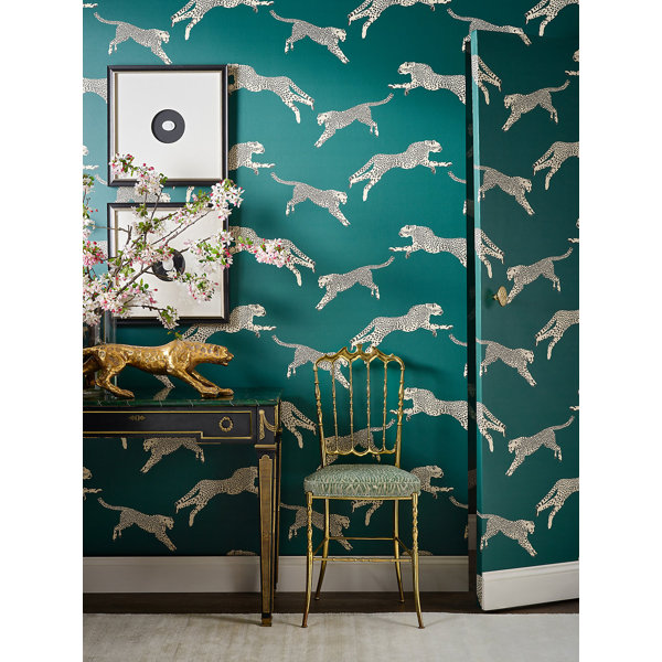 THSc Scalamandre Animal Print Wallpaper Roll Perigold